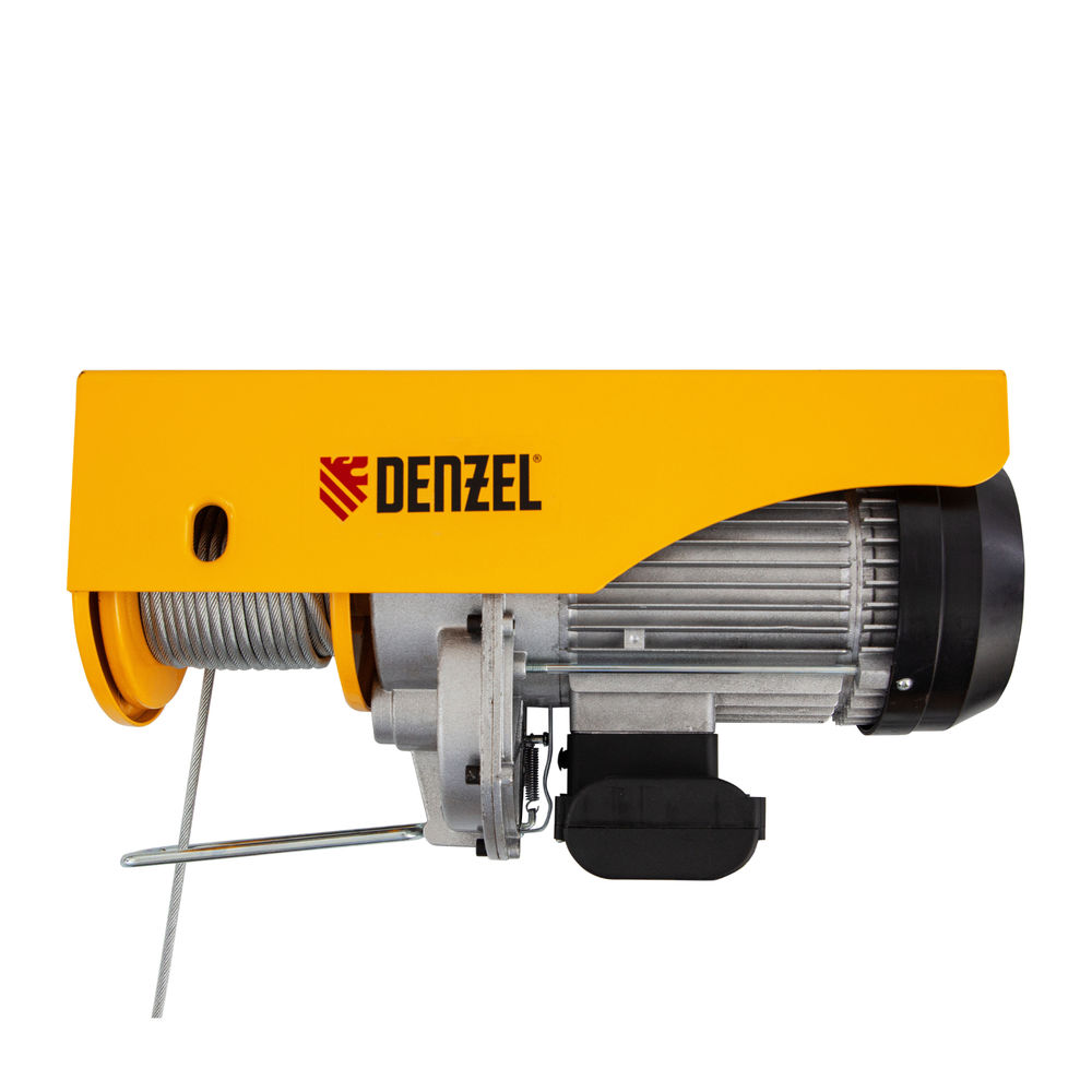 Тельфер электрический TF-1200,1.2 т, 1800 Вт, высота 12 м, 8 м/мин Denzel (52018)