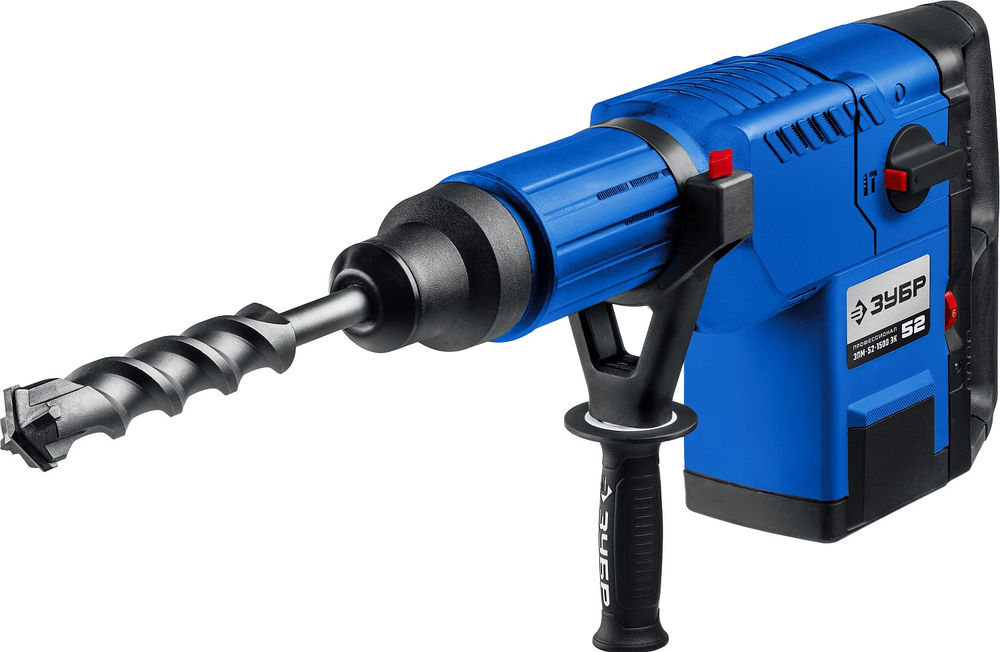 Перфоратор SDS-Max 52 мм 1500 Вт Профессионал ЗУБР ЗПМ-52-1500 ЭК