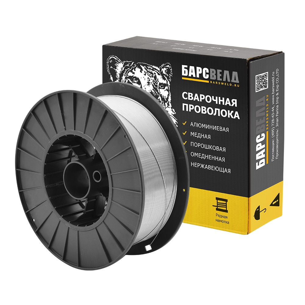 Проволока полирован. БАРСВЕЛД ER-70S-6 ф 0,8 мм (ER70S6P0815)