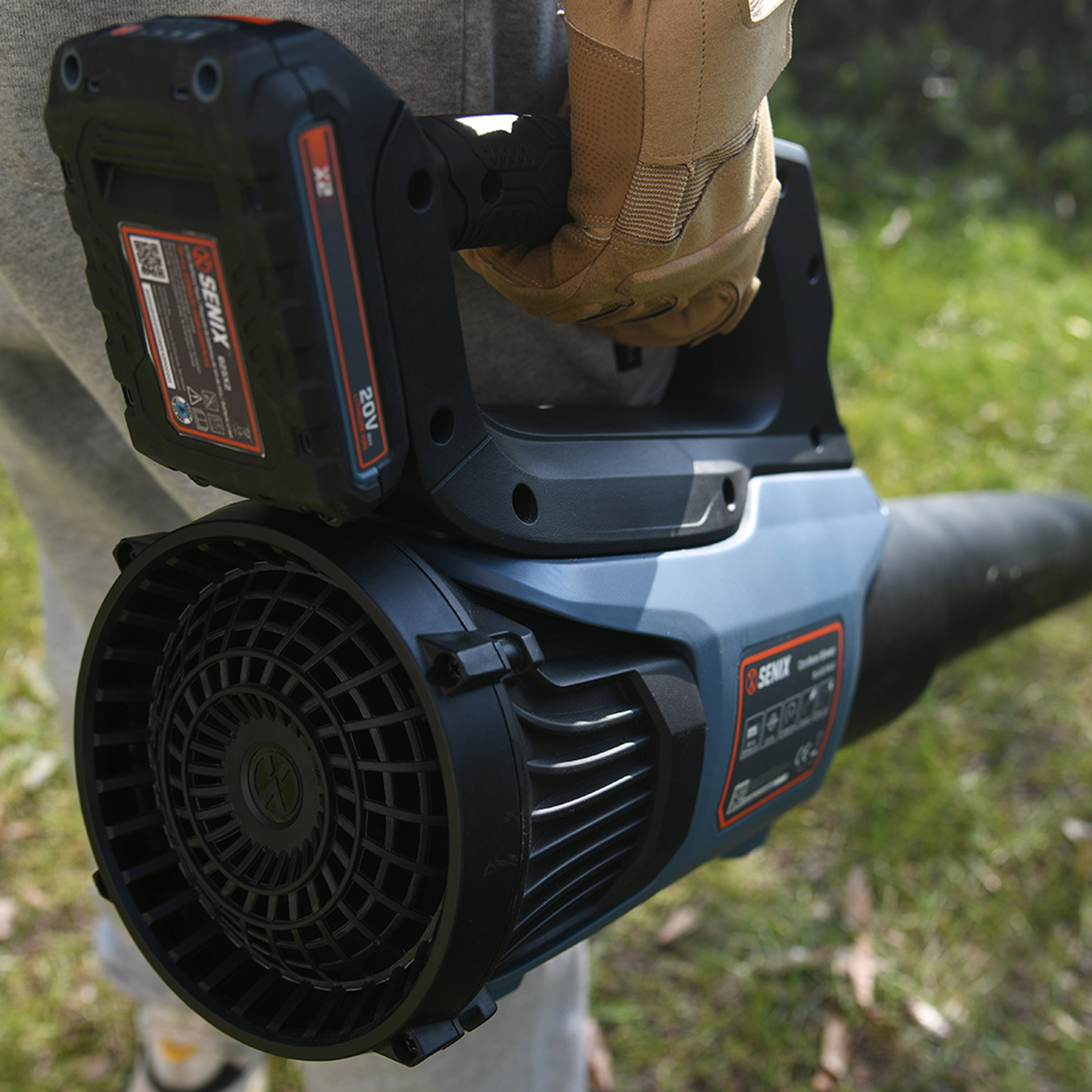 Воздуходувка аккумуляторная, серия X2, 20В, 1 АКБ и ЗУ