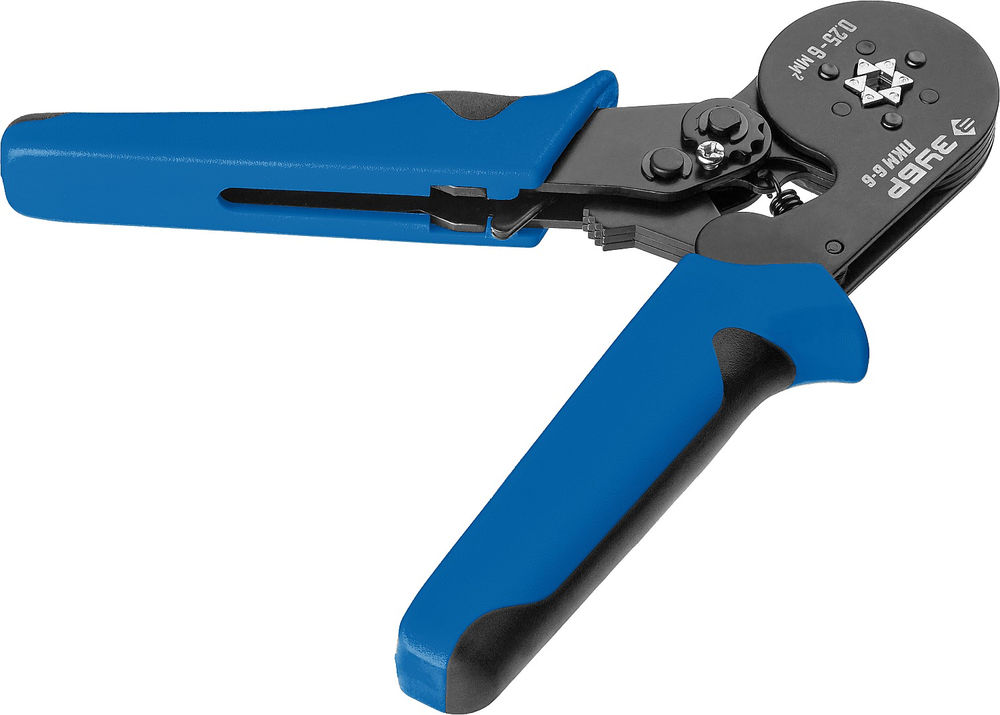 Пресс-клещи мультидиапазонные 0.25 - 6 мм2 ЗУБР ПКМ-6 Профессионал 22654_z01