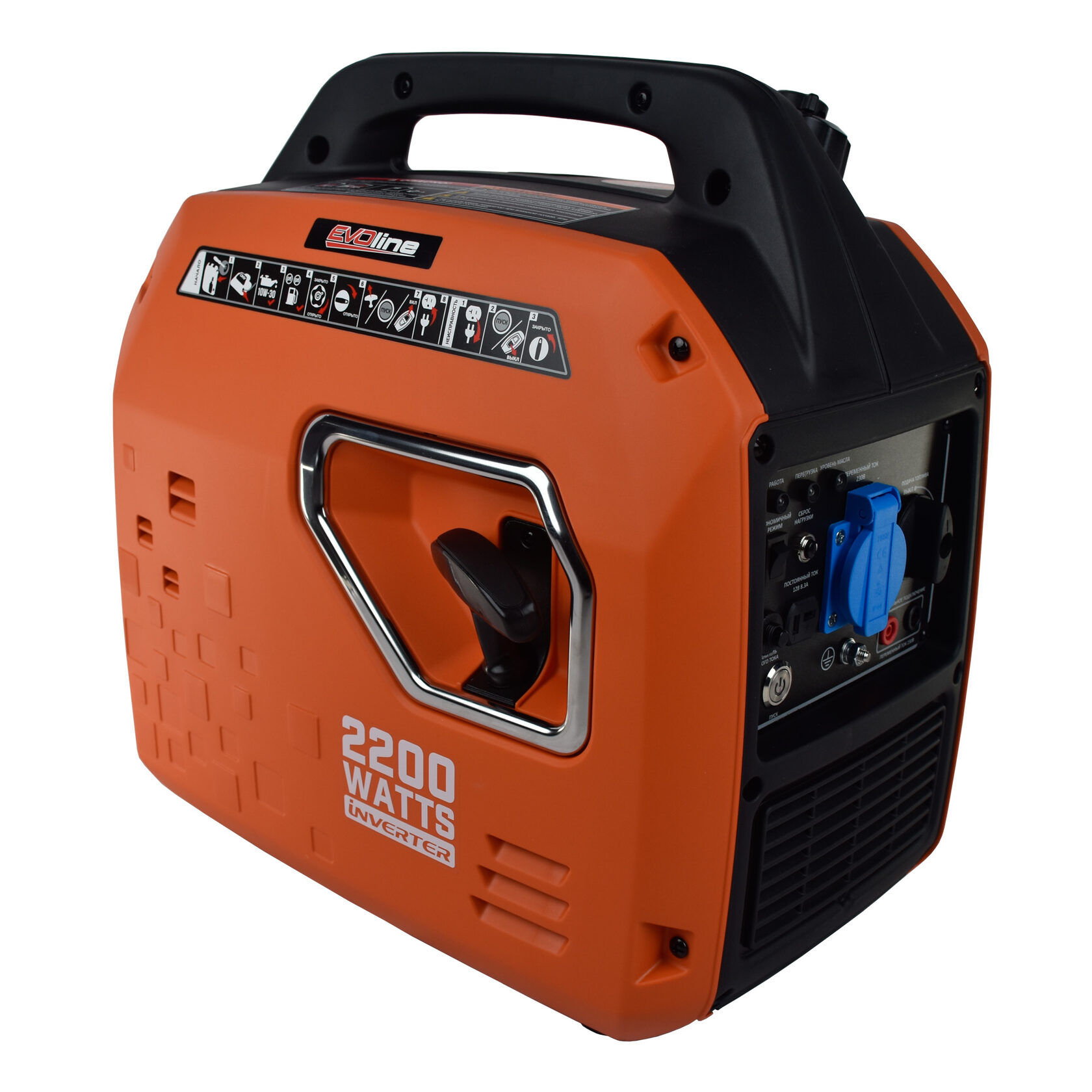 Генератор бензиновый инверторный EVOline BQH 2200 E (произведено Zongshen)