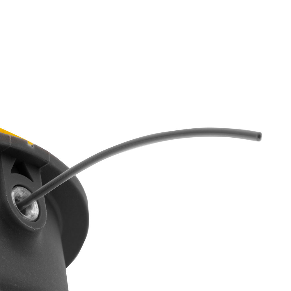 Катушка триммерная полуавтомат, быстрая заправка, шестигранник HEX х 15/6, болт 5/16 левый, М8 левый Denzel (96364)