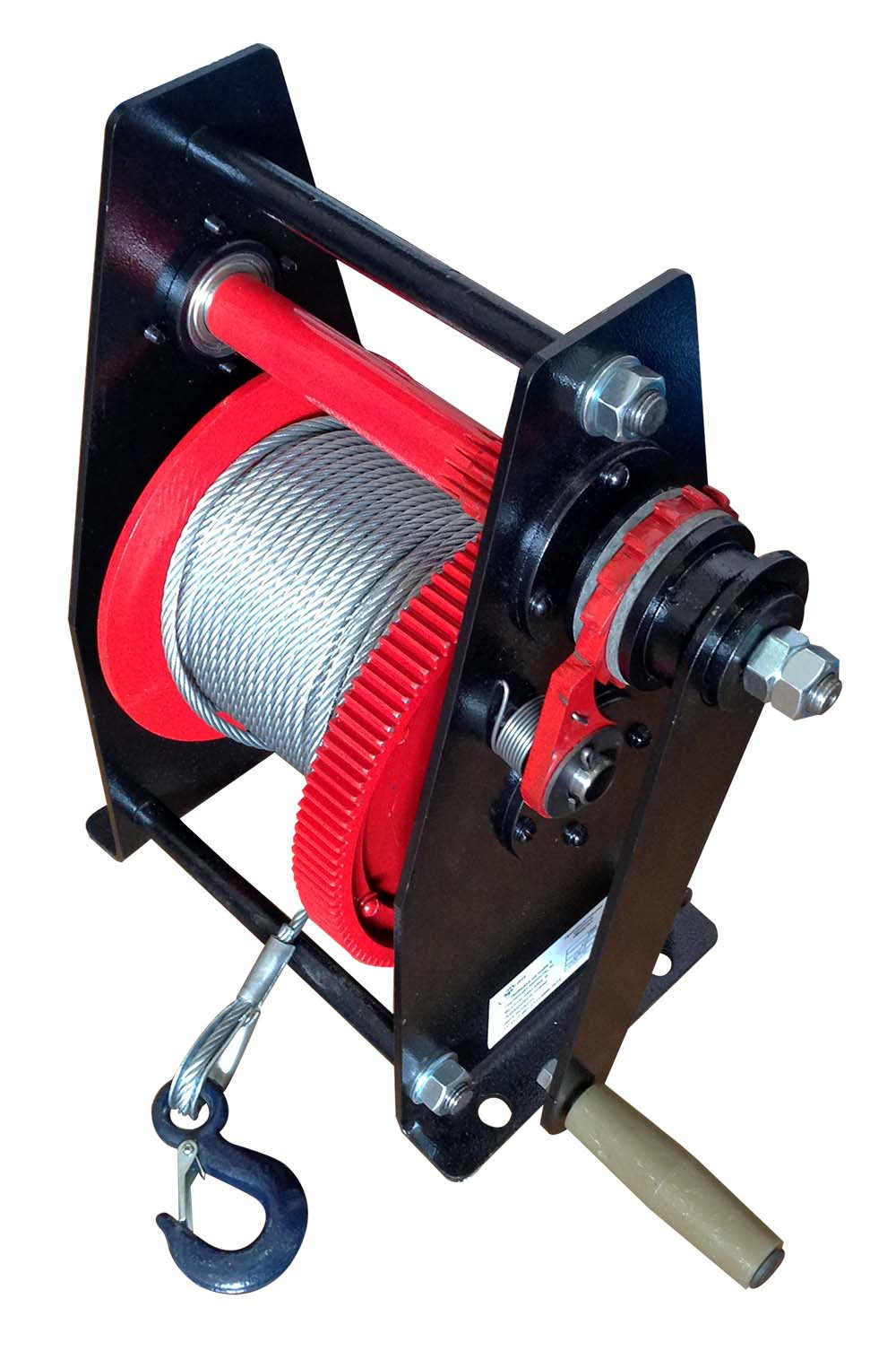 Лебедка ручная TOR ЛР-1,5 60 м (1005681)