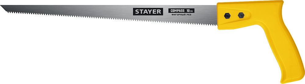 Ножовка выкружная мини Compass, 300 мм STAYER 1518_z01