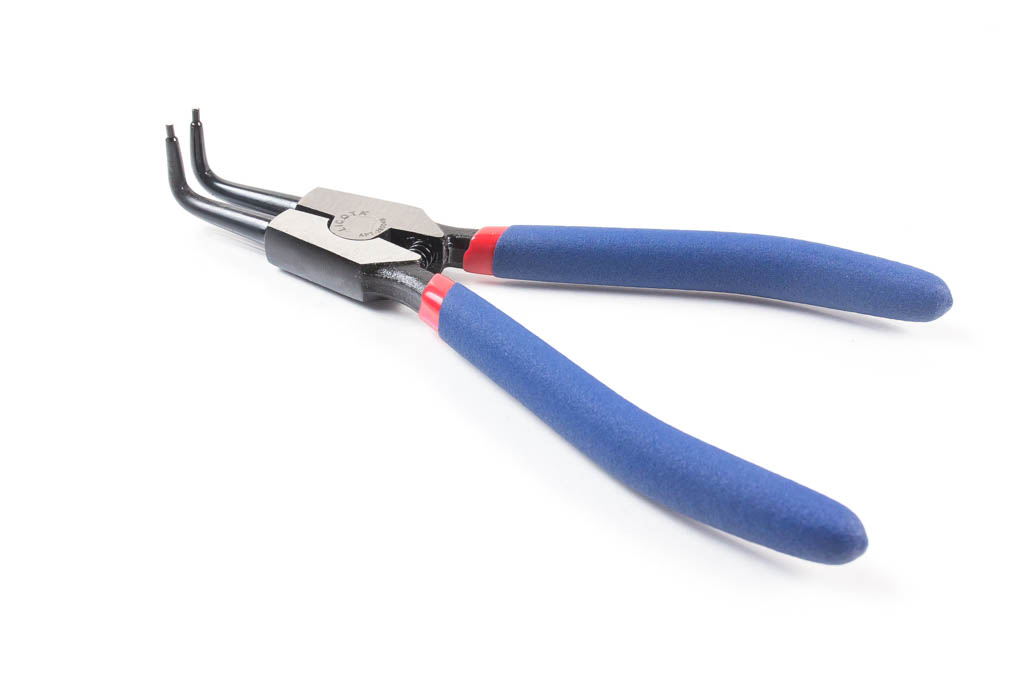 Съемник стопорных колец разжим загнутый 140 мм Licota APT-38004A