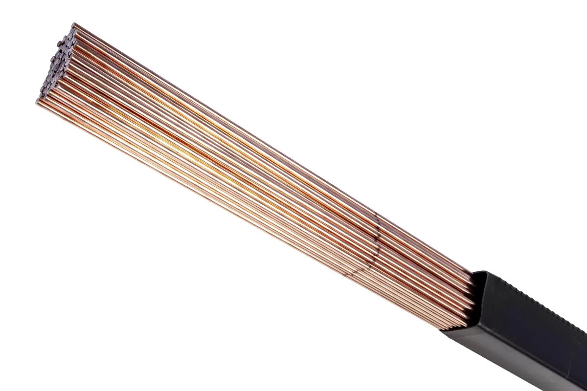 Прутки сварочные омедненные КЕДР TIG ER70S-6/SG2 D 3,2 мм (1000 мм пачка 2 кг)