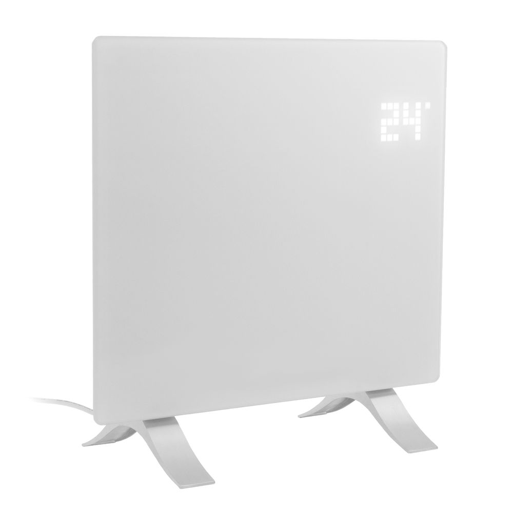 Конвектор электрический OptiPrime-1000, Wi-Fi, тачс, цифровой термостат, 1000 Вт Denzel (98121)