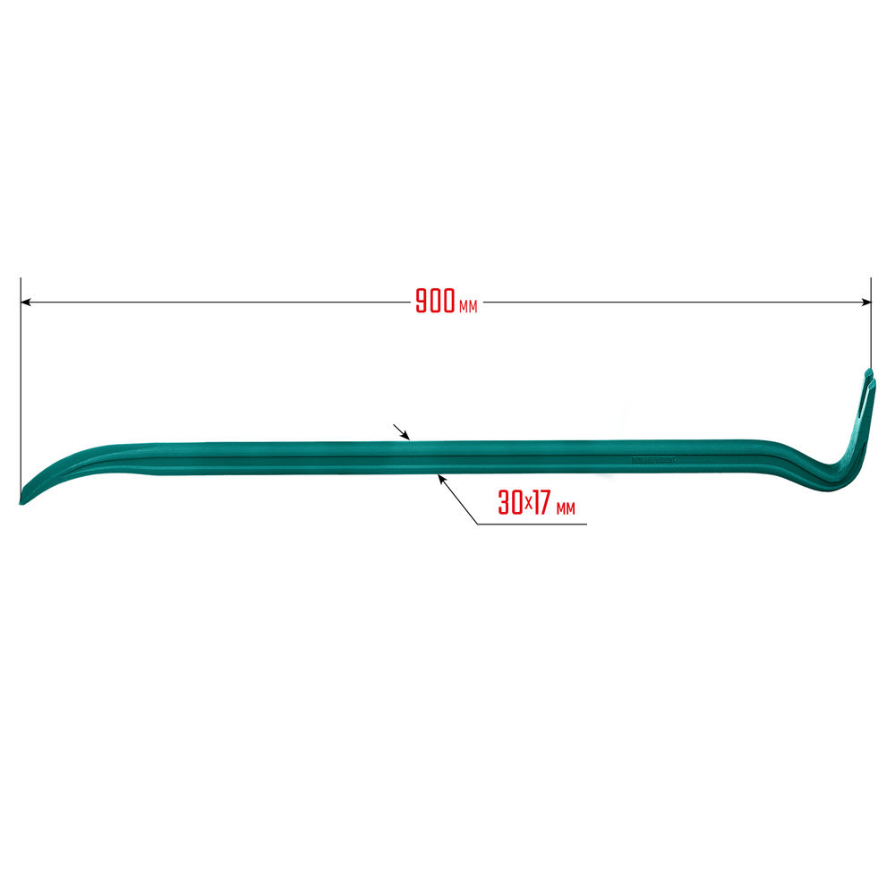 Лом-гвоздодер двутавровый 900 мм, 30 х 17 мм GRAND KRAFTOOL 21900-90