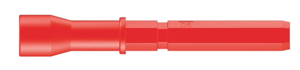 Насадка - ключ для шкафов 6.3 x 89 мм квадрат, 9 мм шестигранник Kraftform Kompakt 96 VK 6,3 WE-003460