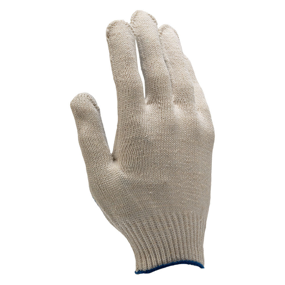 Перчатки х/б, ПВХ покрытие, Шахматный облив, 10 класс (67713)