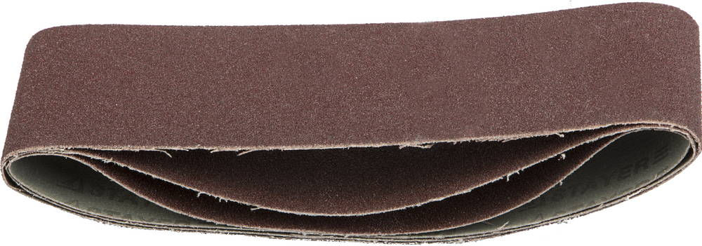 Лента шлифовальная 75х457 мм, P80, для ЛШМ, 3 шт. STAYER Master 35441-080