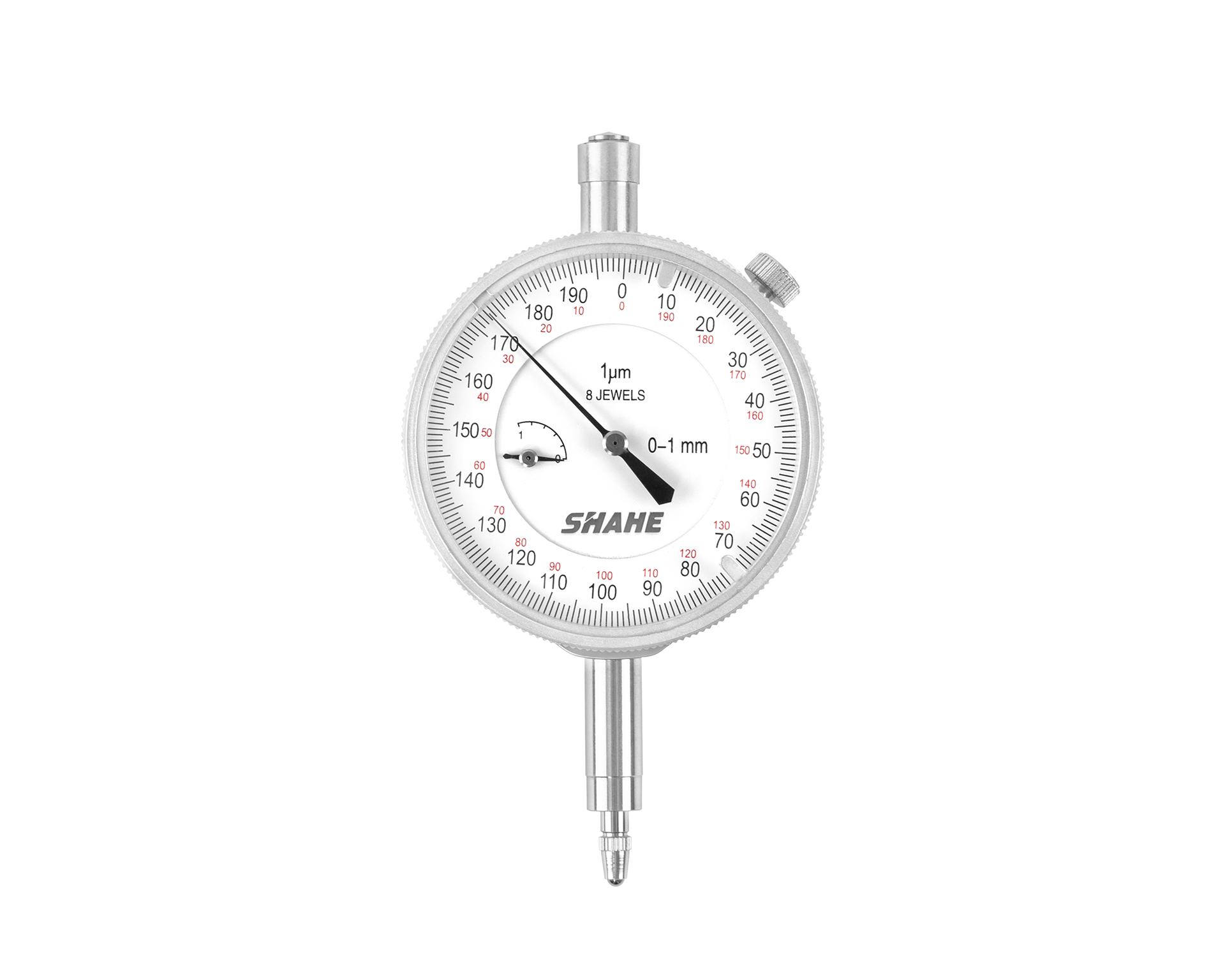 Индикатор рычажный многооборот. 1МИГ 0-1 0,001 SHAHE
