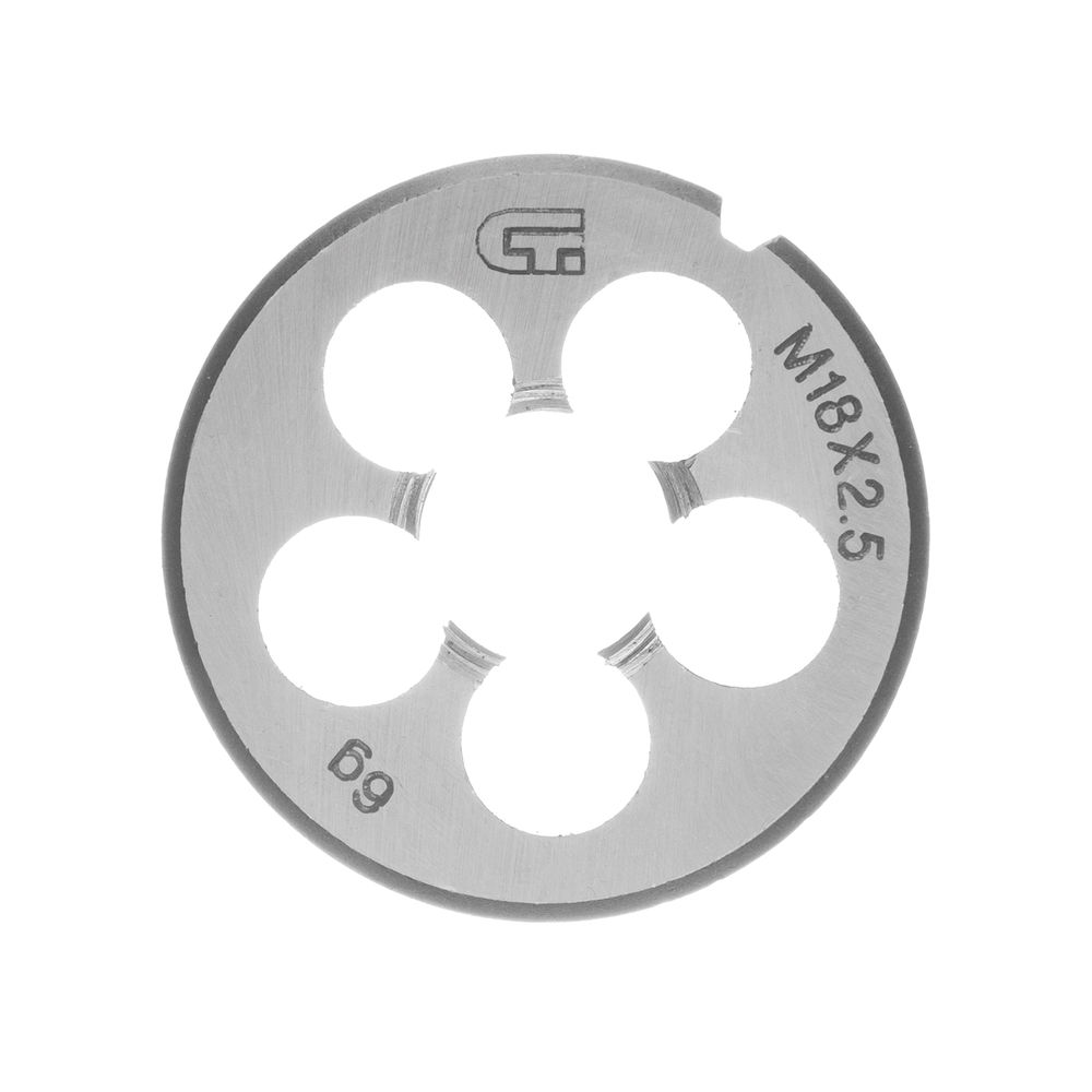 Плашка М18 х 2.5 мм Сибртех