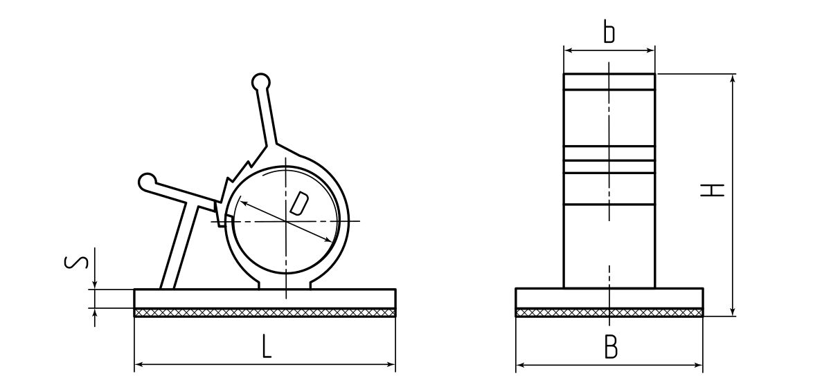 Площадка самоклеящаяся ПСК 1 (черн) (100шт) (Fortisflex) (81462)