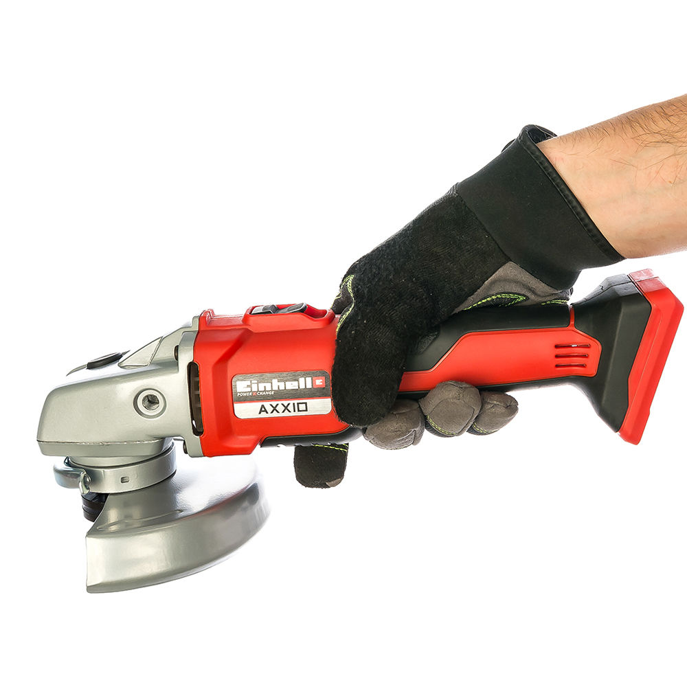 Шлифмашина угловая акк. Einhell PXC AXXIO 18/125, 18В,125мм,BL,без АКК и ЗУ (4431140)