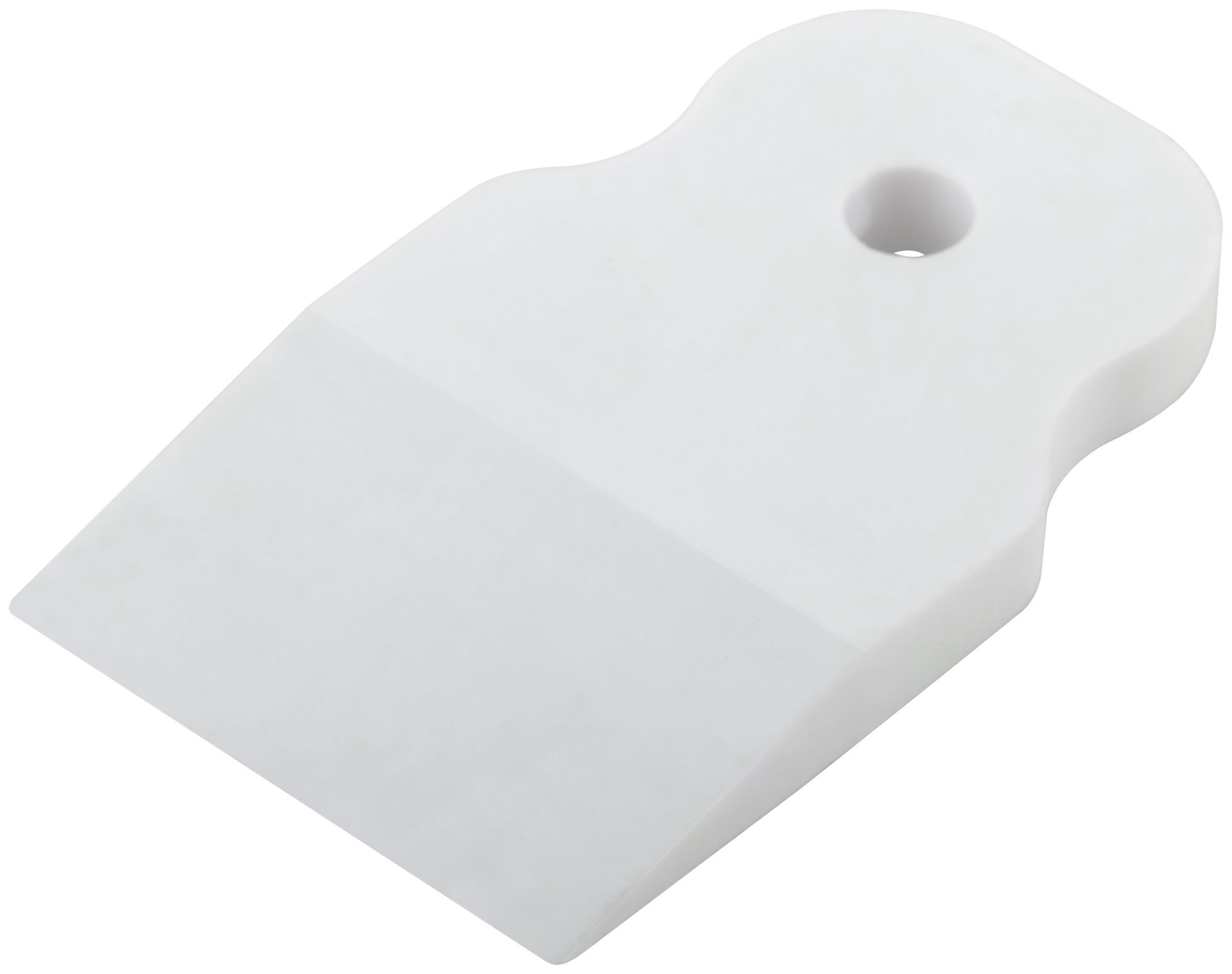 Шпатель резиновый белый 40 мм (06861)