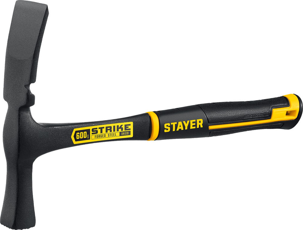 Молоток каменщика цельнометаллический 600 г Strike Professional STAYER 20165