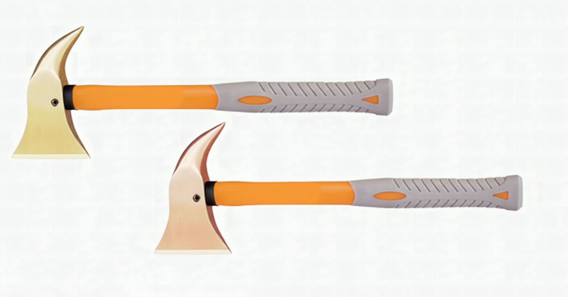 Топор пожарный BeCu рукоятка фиберглас искробезопасная 195-1002, HORTZ