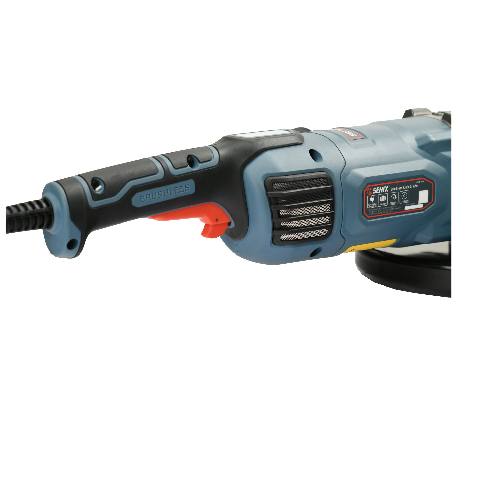 УШМ, 230 мм, 2600 Вт, бесщеточный мотор.