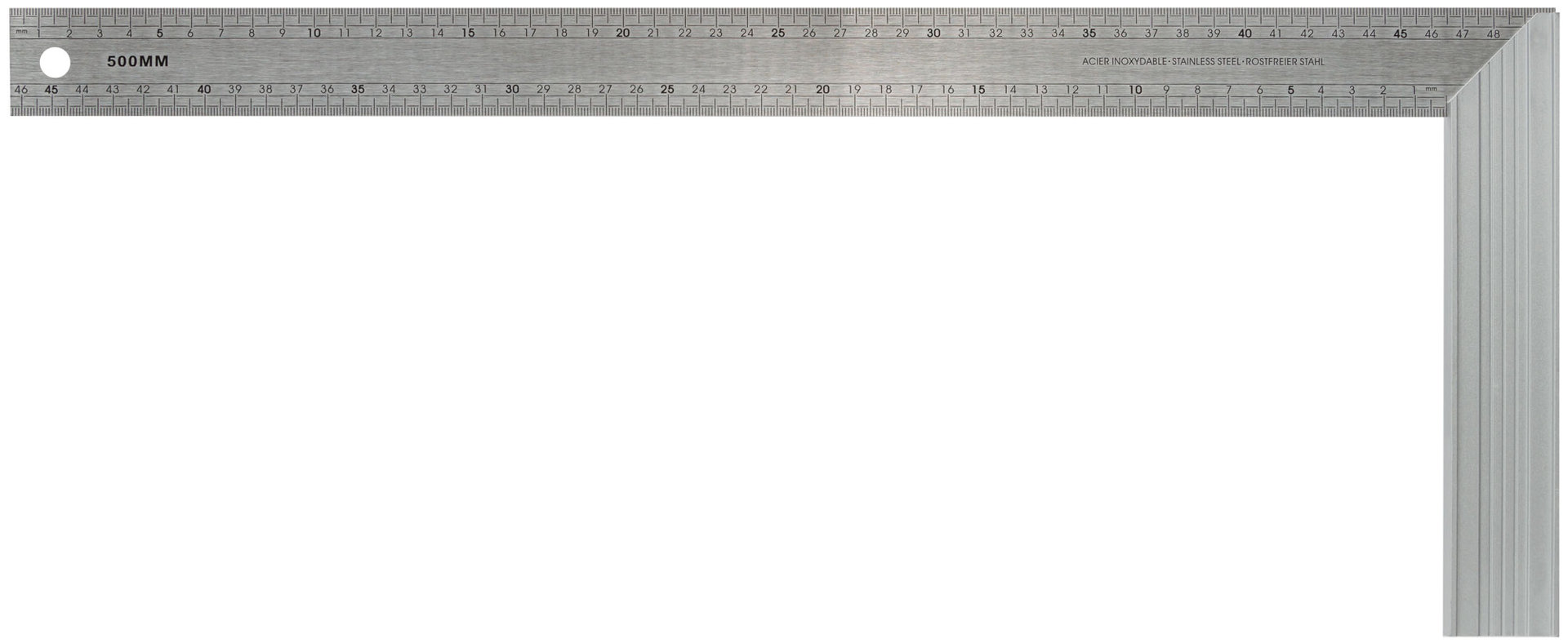 Угольник столярный Профи 500 х 200 мм (19548)