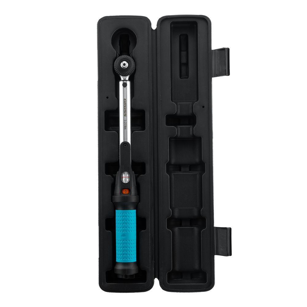 Ключ динамометрический, 5-25 Нм, 1/4, CrV Gross