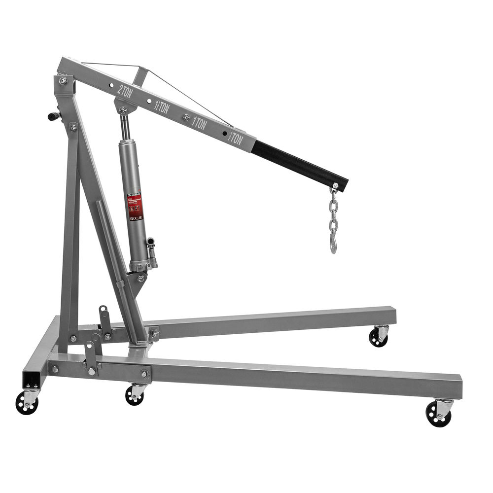 Кран гидравлический, 2 т, H подъема 25-2200 мм, складной (комплект из 2 частей) Matrix (567325)