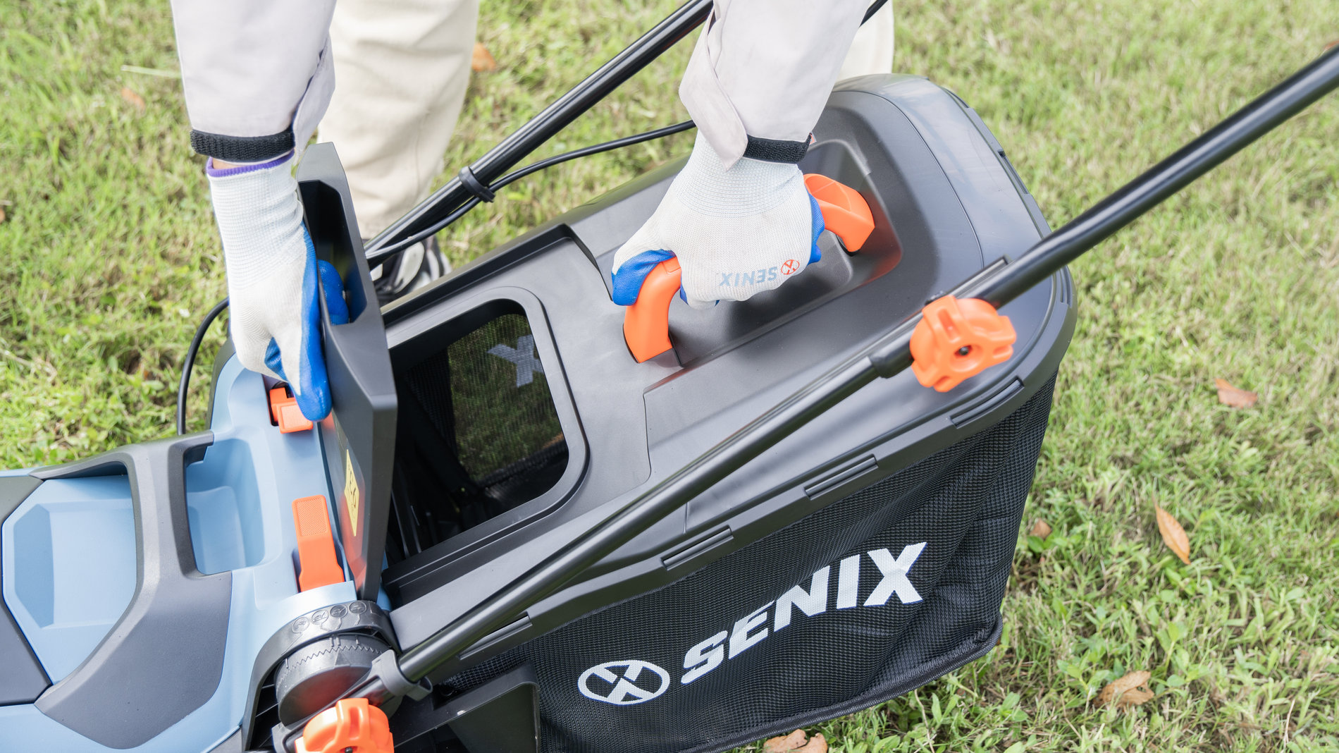 Газонокосилка электрическая 1600 Вт, 38 см