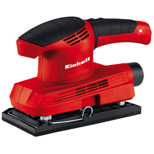 Шлифмашина вибрационная Einhell TC-OS 1520, 150Вт,23тыс/мин,2мм,подошва 187х90 мм,липучка/зажим (4460640)