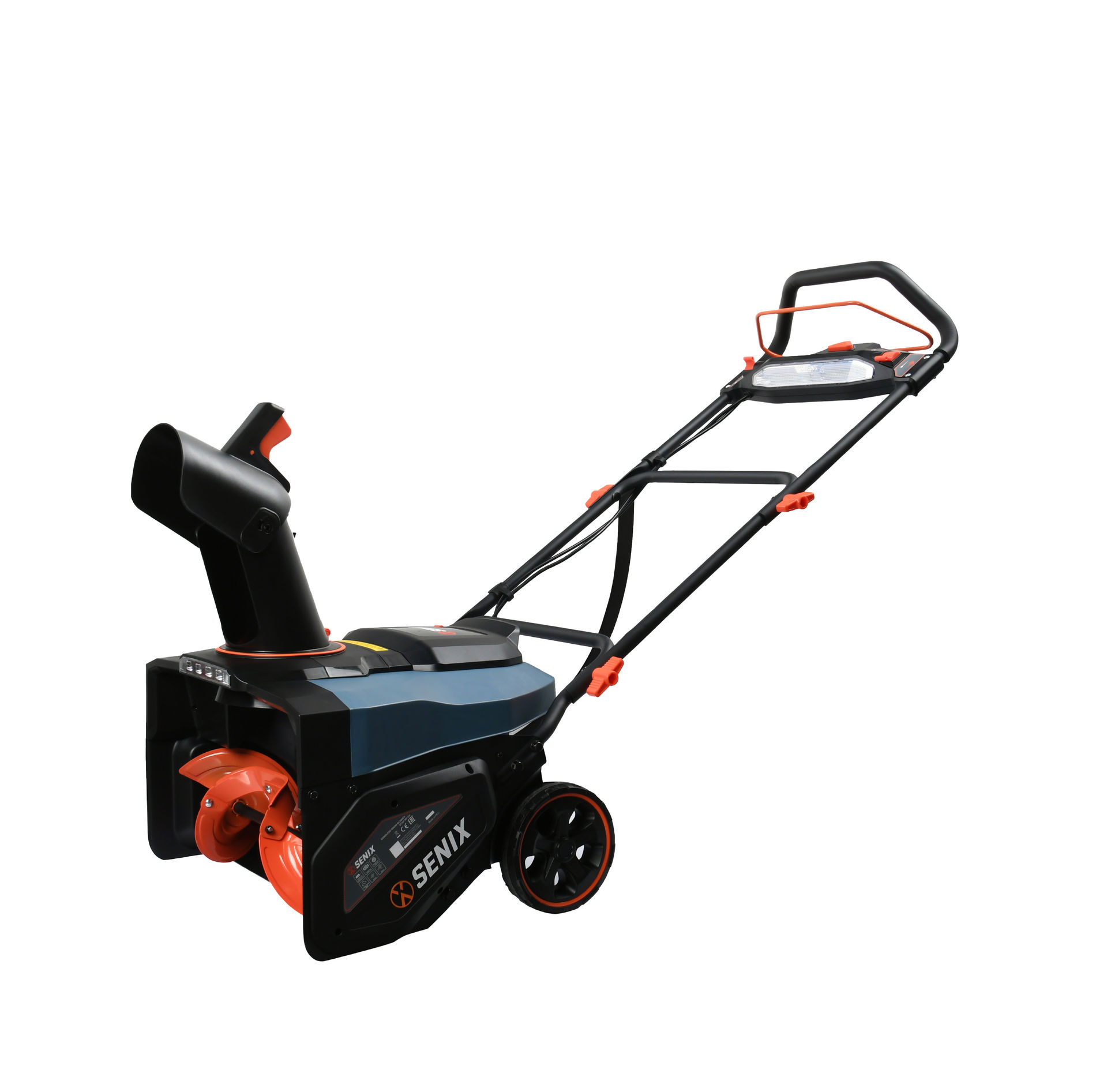 Снегоуборщик аккумуляторный 2*20В, 53см, 1800Вт X2