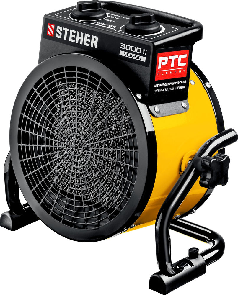 Пушка тепловая электрическая 3 кВт STEHER SEK-5R