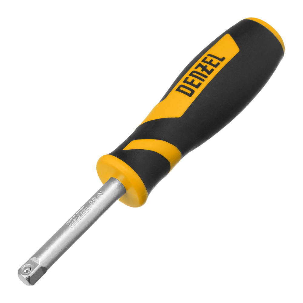 Набор инструментов, 1/2, 3/8, 1/4, CrV, S2, пластиковый кейс, 232 предмета Denzel