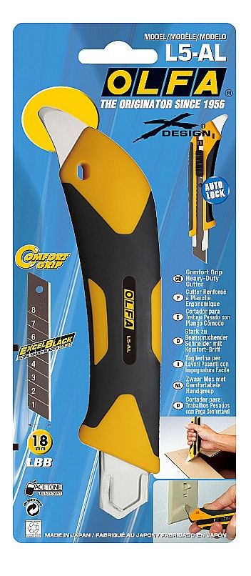 Нож Autolock 18 мм OLFA OL-L5-AL