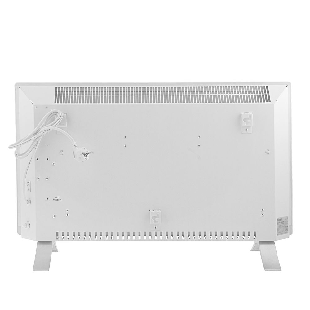 Конвектор электрический OptiPrime-2000, Wi-Fi, тачс, цифровой термостат, 2000 Вт Denzel (98123)