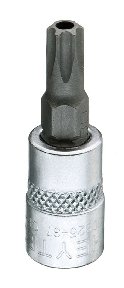 50825-37 Головка торцевая с вставкой-битой TORX с отверстием под штифт, 1/4, TT 30 x 37 мм (HE-50825373083)