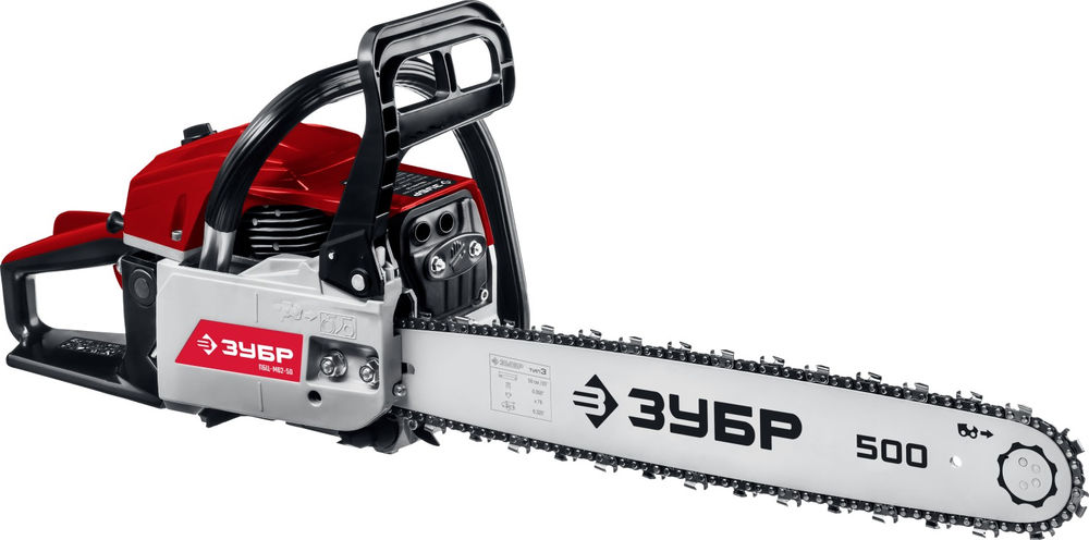 Бензопила 62 см3, 50 см ЗУБР ПБЦ-М62-50