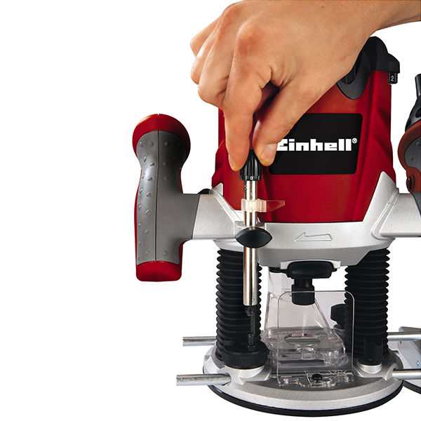 Фрезер Einhell TE-RO 1255 E, 1200Вт,11-30тыс.об/мин,ход 55мм,6+8мм (4350490)