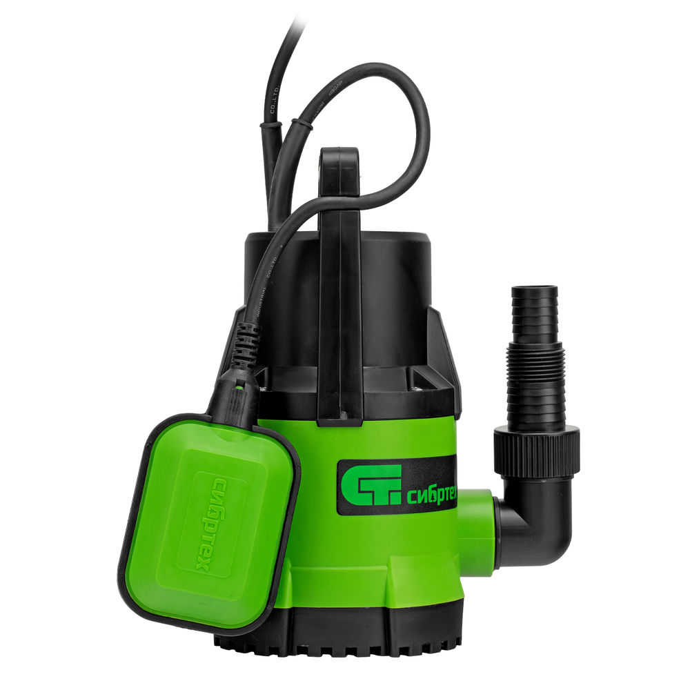 Дренажный насос для чистой воды СДН300-5, 300 Вт, напор 6.5м, 6500 л/ч Сибртех (97261)