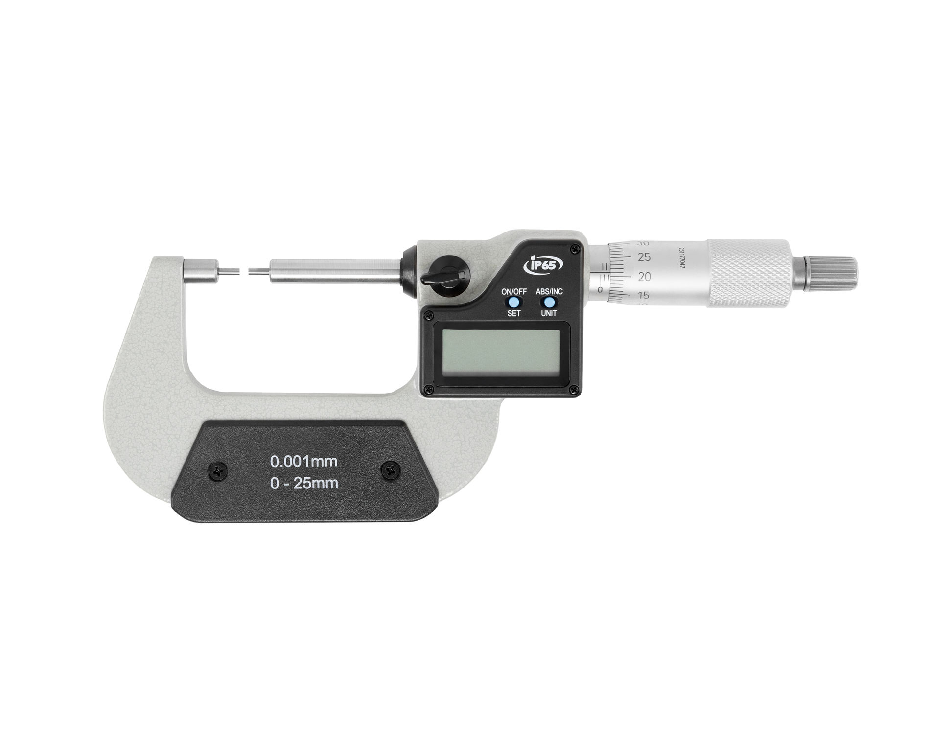 Микрометр с малыми измерительными губками МКЦ-МП-25 0.001 SHAN