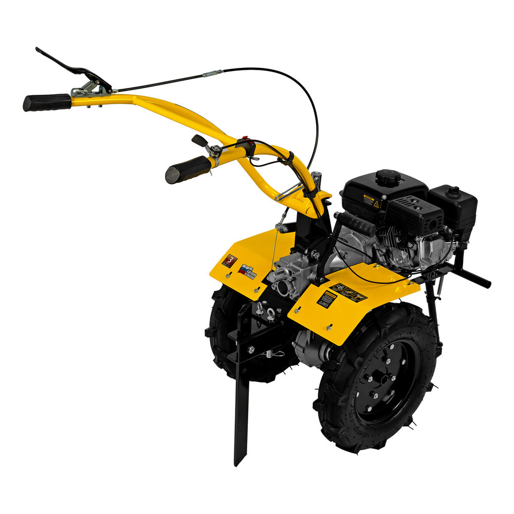 Мотоблок DPT-370X, 7 л.с, дисковое сцепление, ширина 90 см, глубина 35 см, фрез 3 х 4, ВОМ, передачи 3В/1Н Denzel (56406)