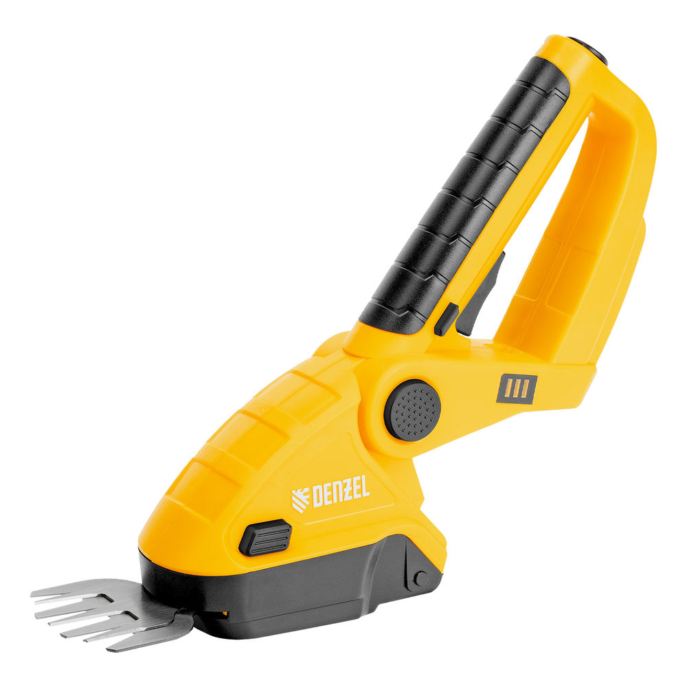 Ножницы-кусторез аккумуляторные GS-7, Li-Ion, 7,2 В Denzel (59428)