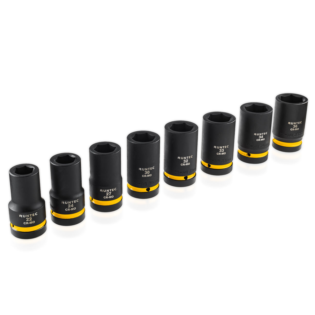 RUNTEC RT-IS3B14L Набор ударных головок глубоких RUNTEC 1, 22-60 мм, CrMo, 14 предметов (RT-IS3B14L)