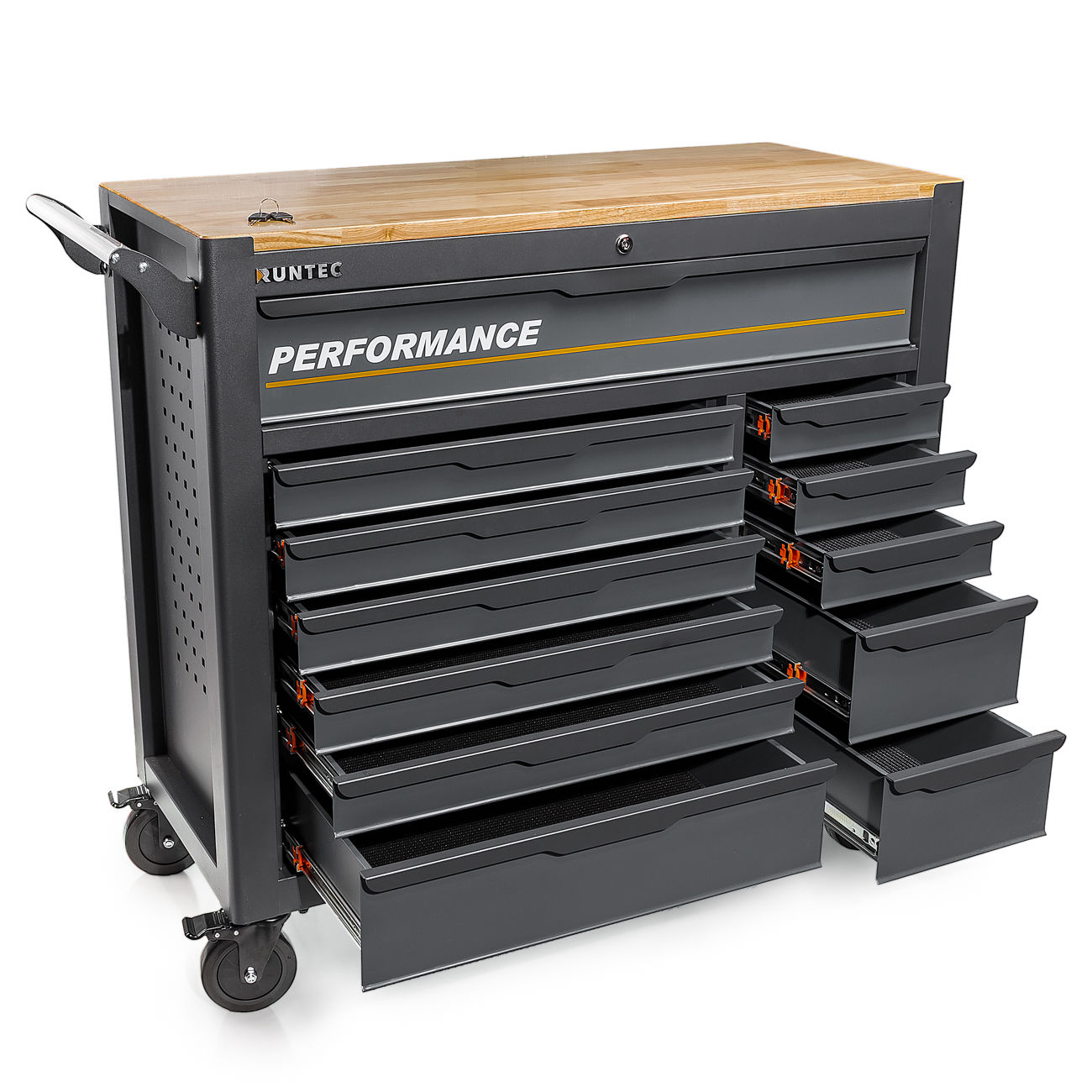 RUNTEC RT-PR12 Тележка инструментальная 12 полочная Performance (RT-PR12)
