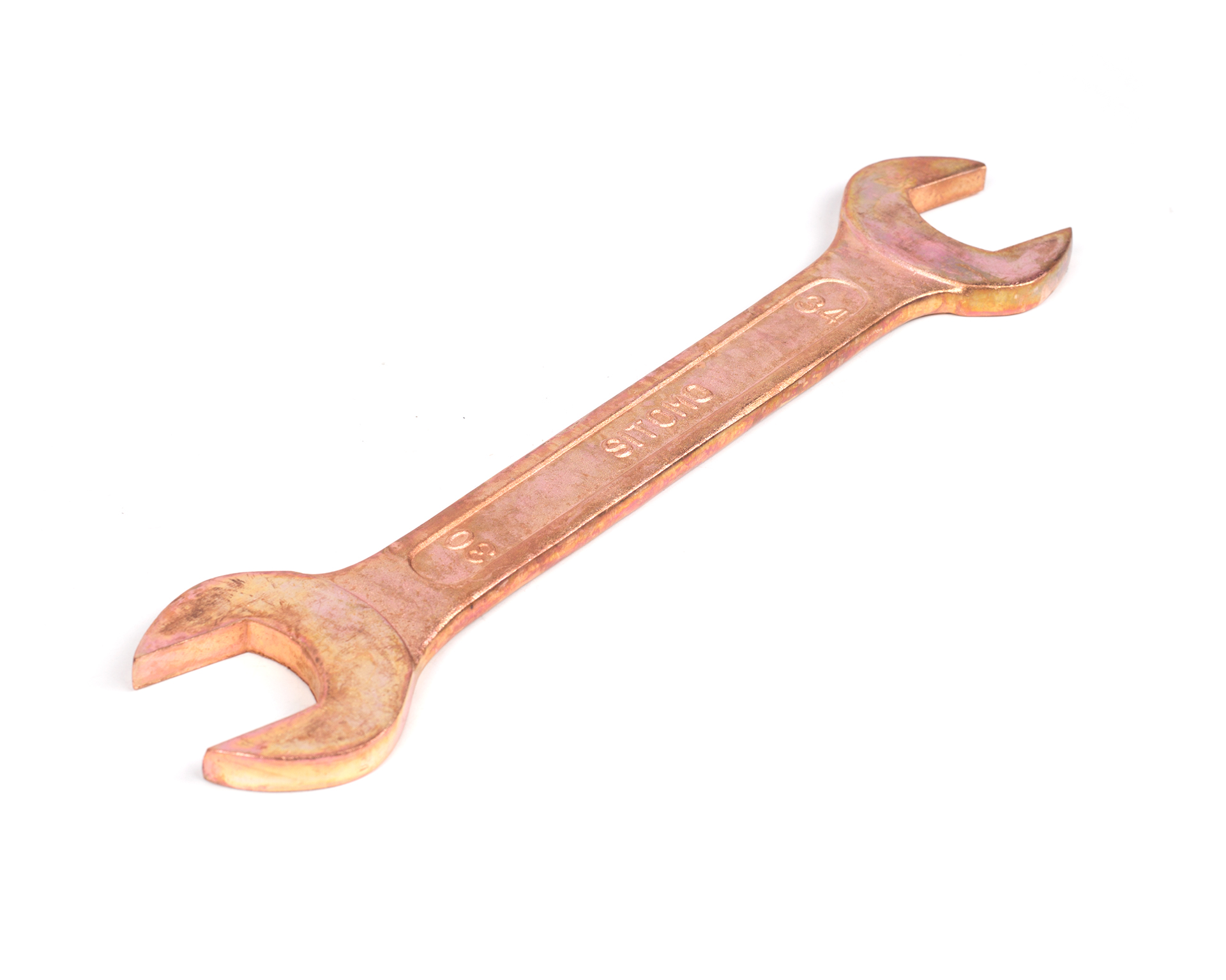 Ключ гаечный рожковый двусторонний 30х34 мм омеднение SITOMO (7811-0479)