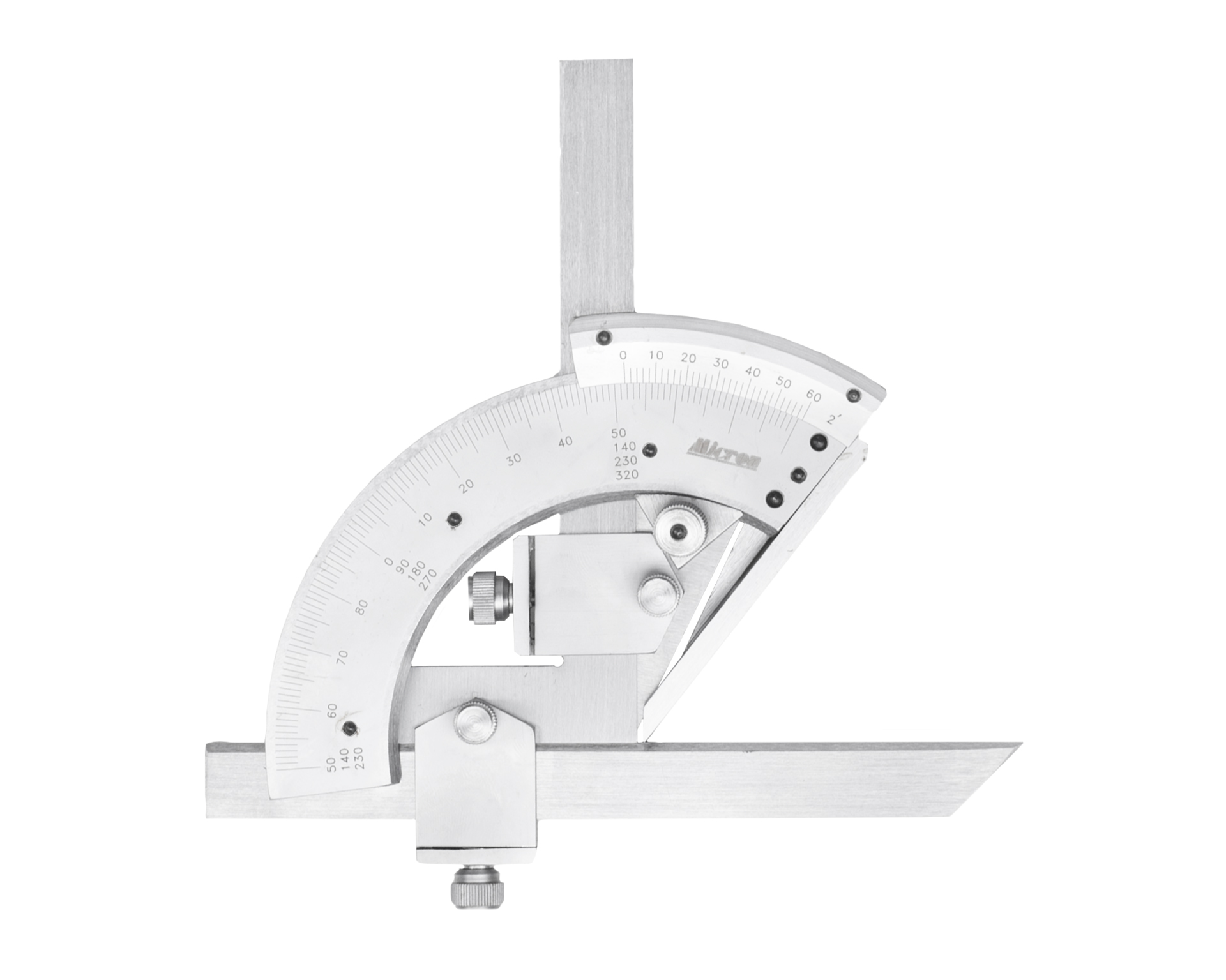 Угломер нониусный 0-320° 2' Микрон