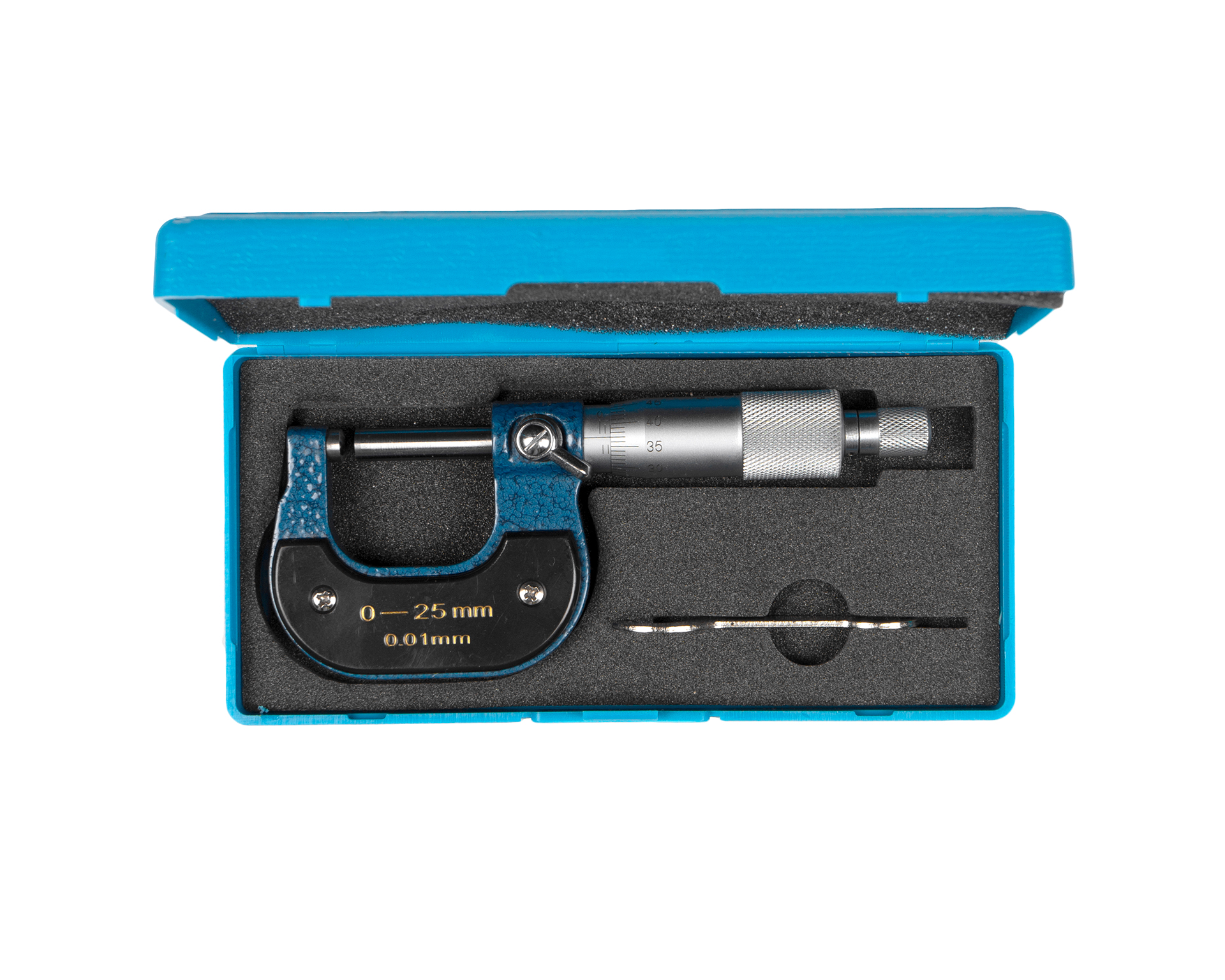 Микрометр трубный МКС- 25 0,01 со сферическими пяткой SHAN