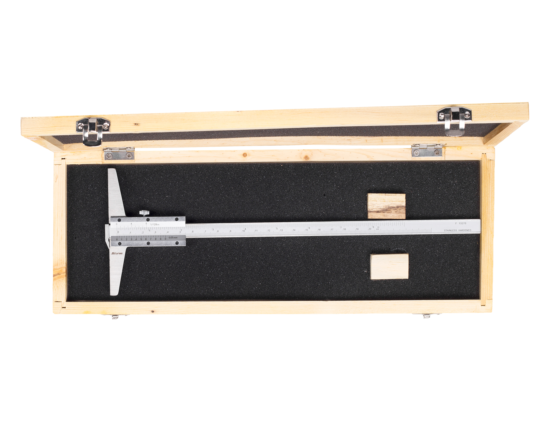 Штангенглубиномер ШГ 160мм 0.05 с толщиномером Микрон