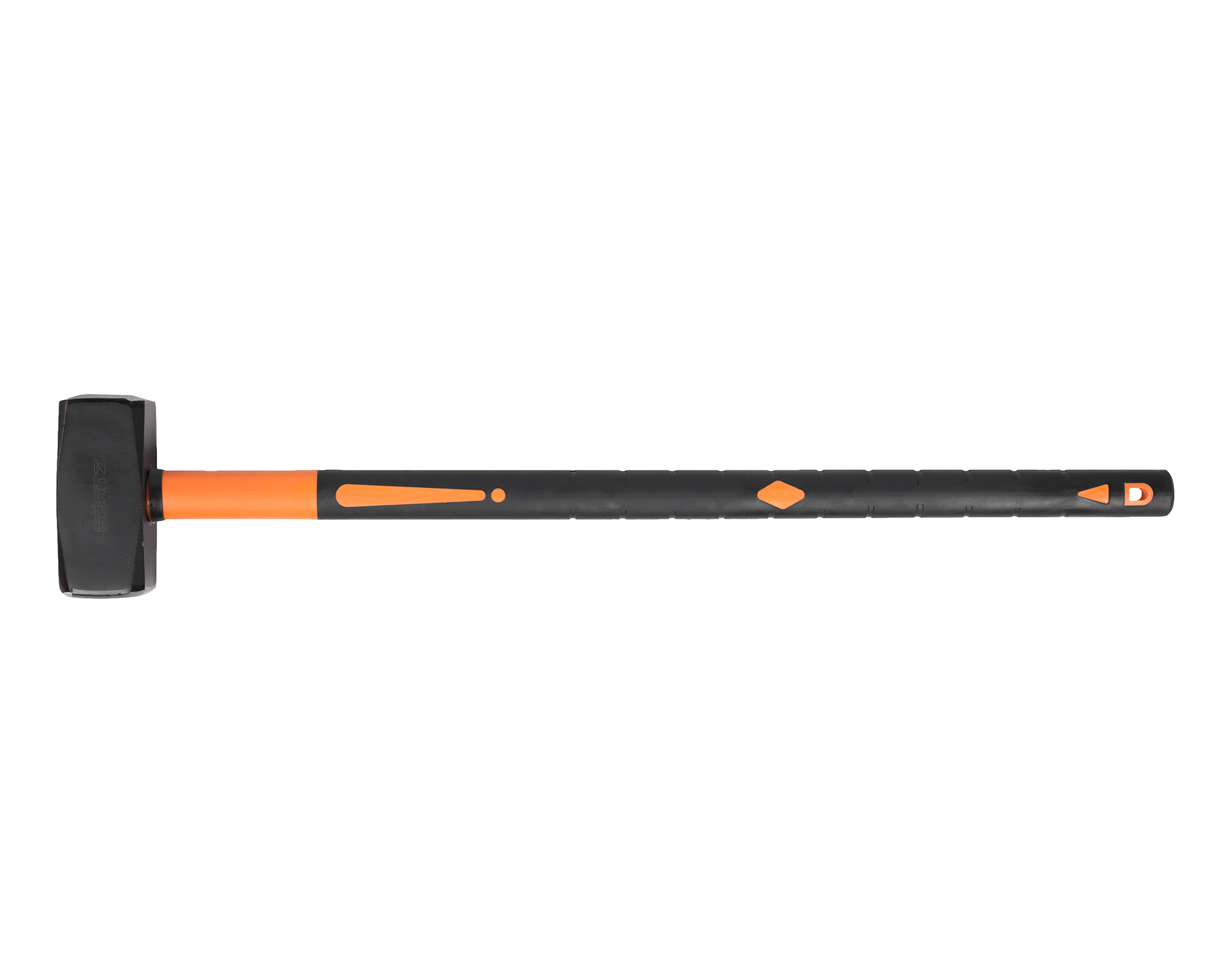 Кувалда 5 с фиберглассовой обрезиненой рукояткой HORTZ