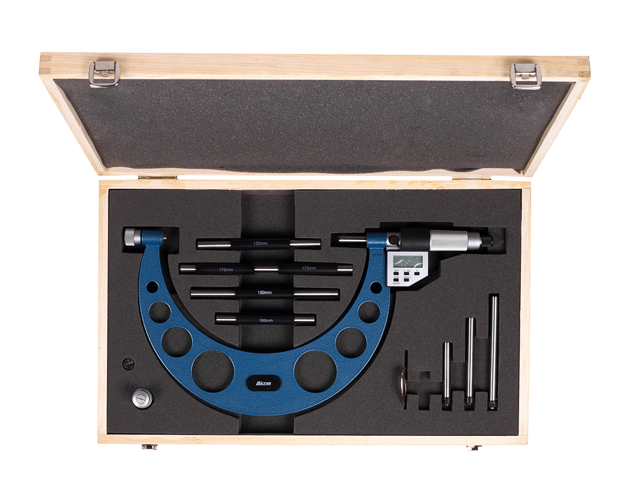 Микрометр МКЦС- 200 0,001 электронный 5-кн. Микрон