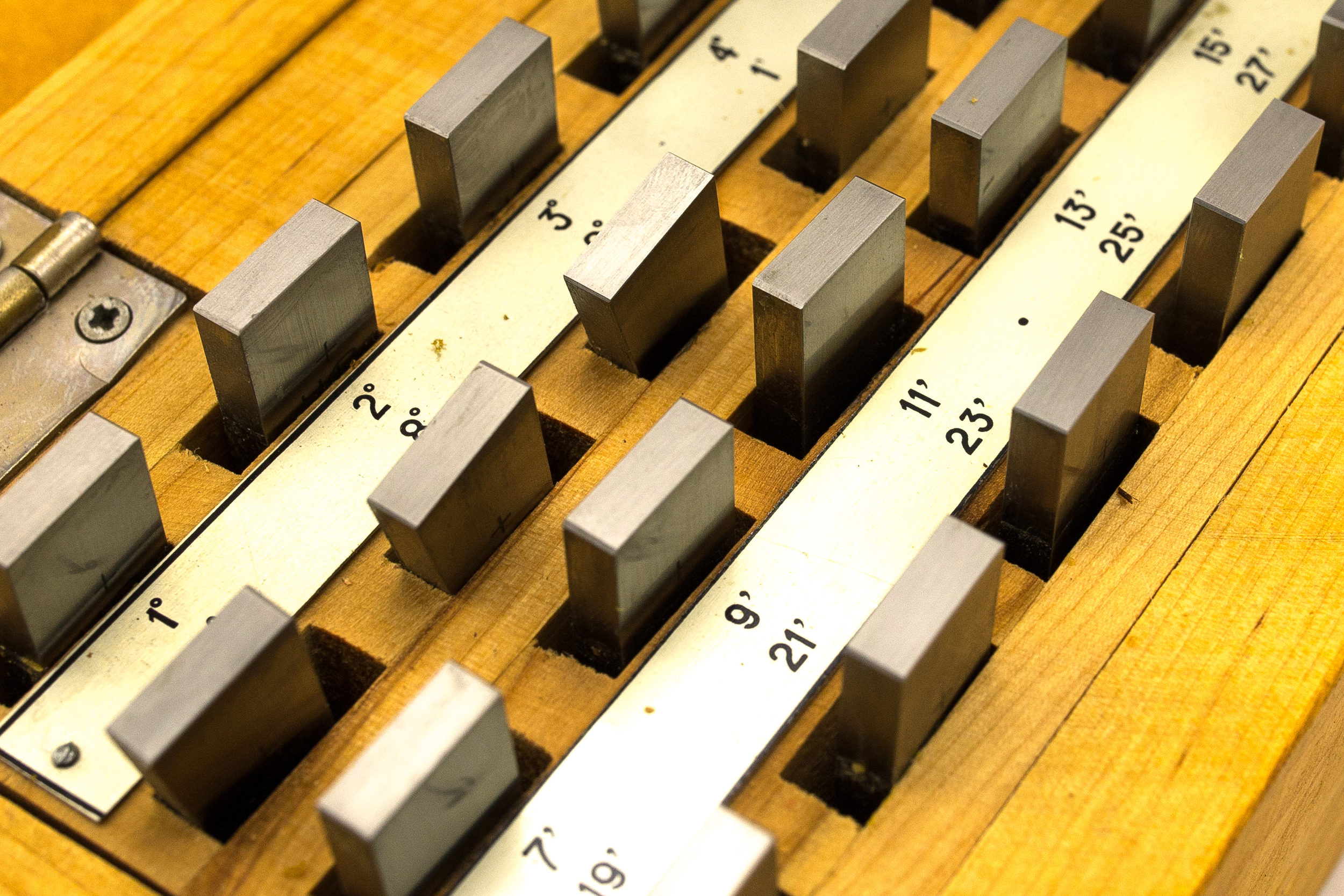 Набор мер плоского угла призматических N6-1 ЧИЗ